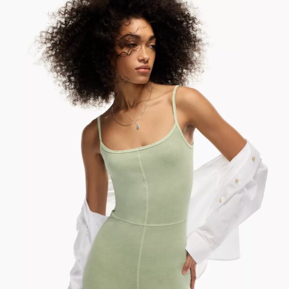 Aritzia Pants & Jumpsuits Aritzia Divinity Jumpsuit In Gd Green